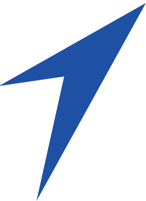 blue logo mark